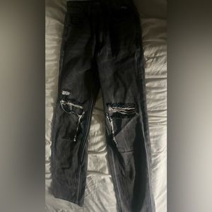 PacSun Washed Black ripped 90’s Boyfriend Jeans
